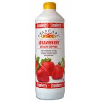 DESSERT TOPPING STRAWBERRY 1L 
