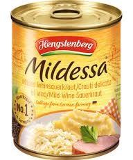 SAUERKRAUT MILD 850ML HENGSTENBERG