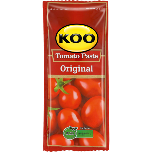 KOO TOMATO PASTE SACHET 24X100G