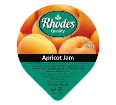 JAM PORTIONS APRICOT RHODES 200X15G