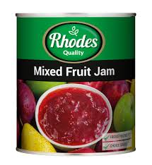 JAM MIXED FRUIT RHODES 3.75KG 