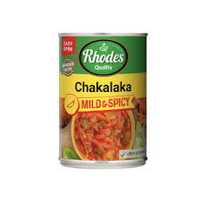 CHAKALAKA MILD & SPICY RHODES 400G