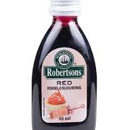ROBERTSONS FOOD COLOUR RED 40ML