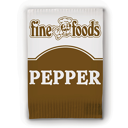 SACHETS PEPPER FINE FOODS 1000 S