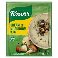 KNORR SOUP CREAM OF MUSHROOM 10X50G (21025668)