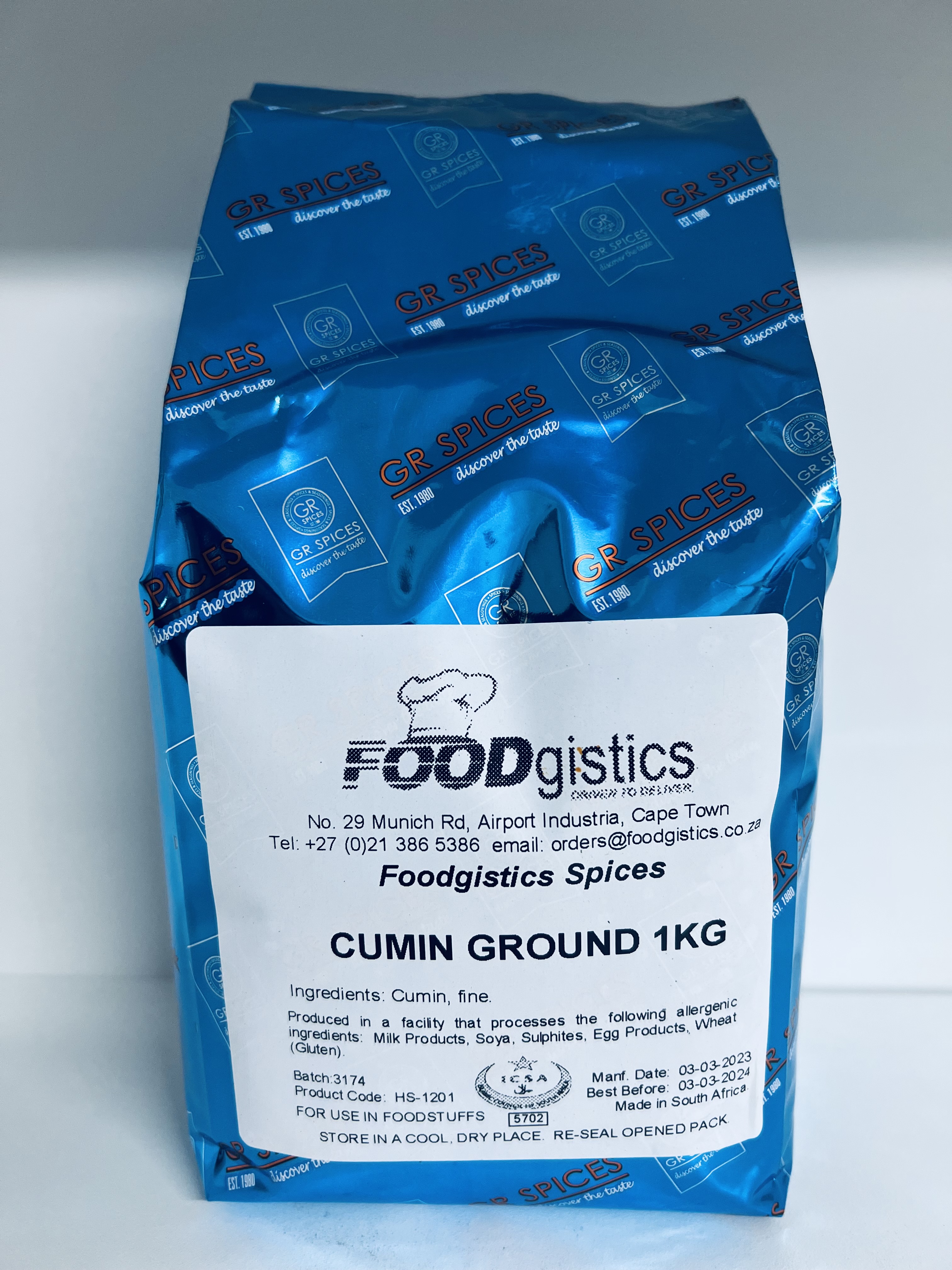 CUMIN GROUND 1KG 