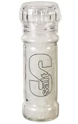 PEPPER GRINDER CLEAR (SINGLE) 