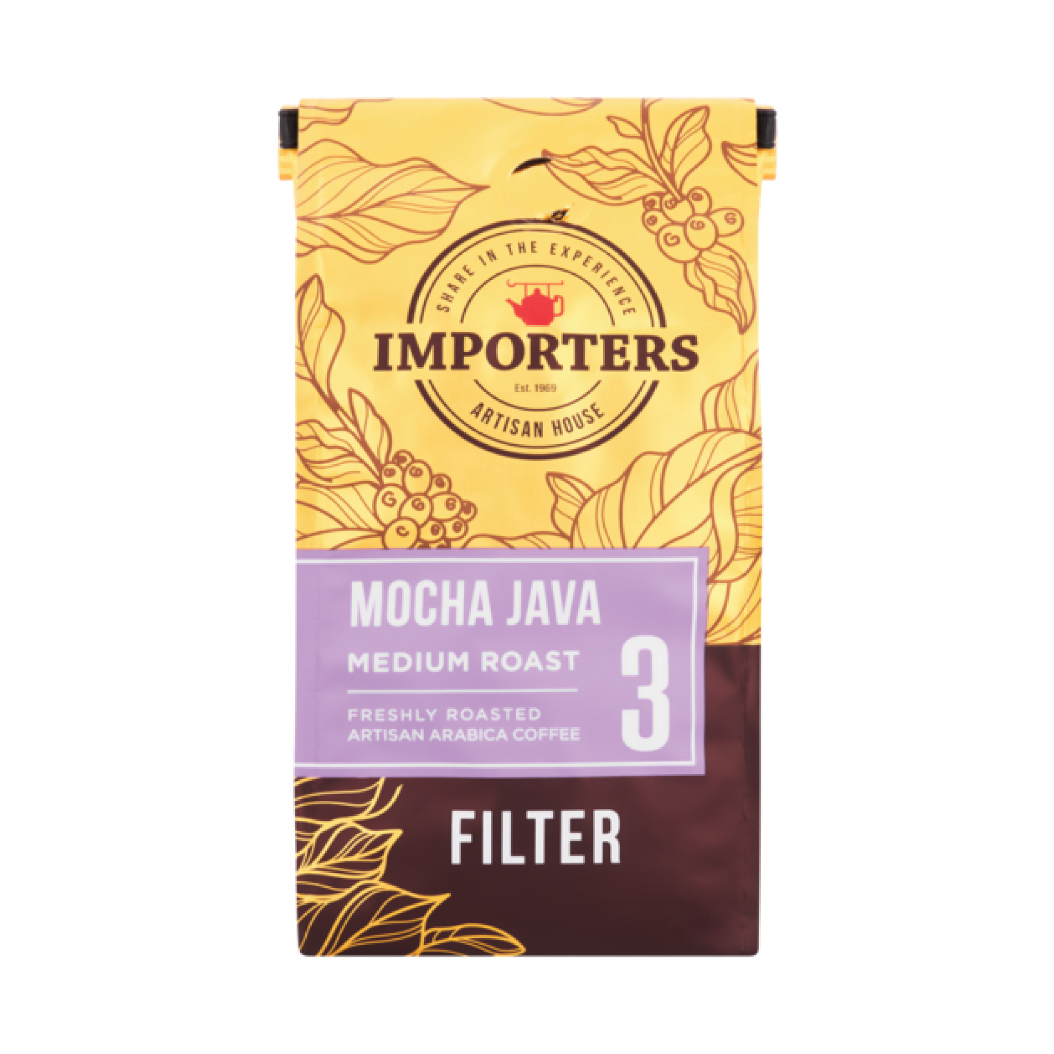 WIESENHOF FILTER COFFEE BLUE MOUNTAIN 250G