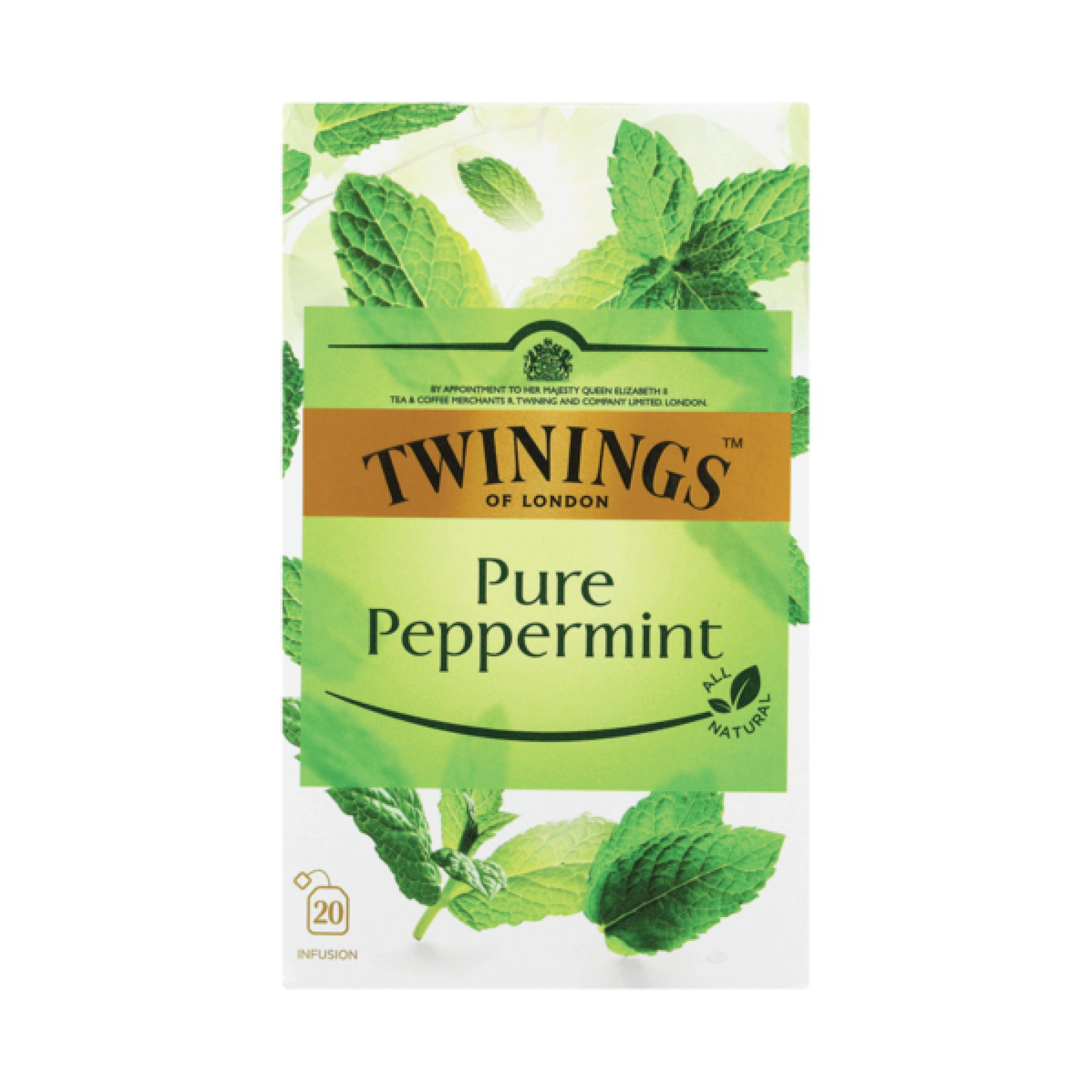 TEA TWININGS PURE PEPPERMINT (20S)