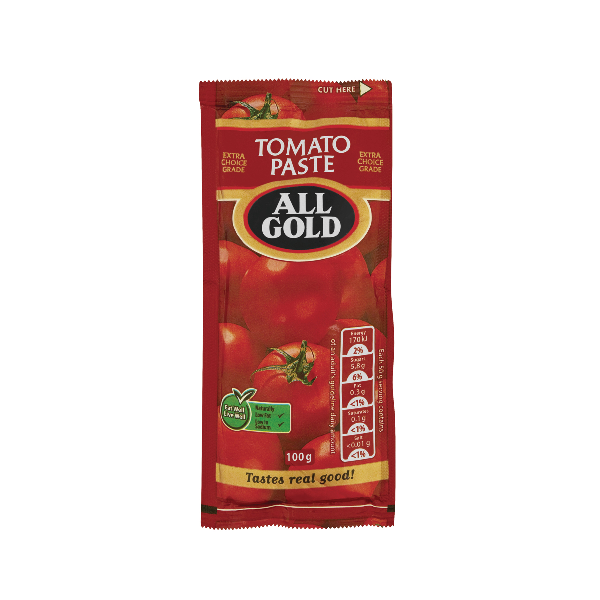ALL GOLD TOMATO PASTE SACHET 24X100G