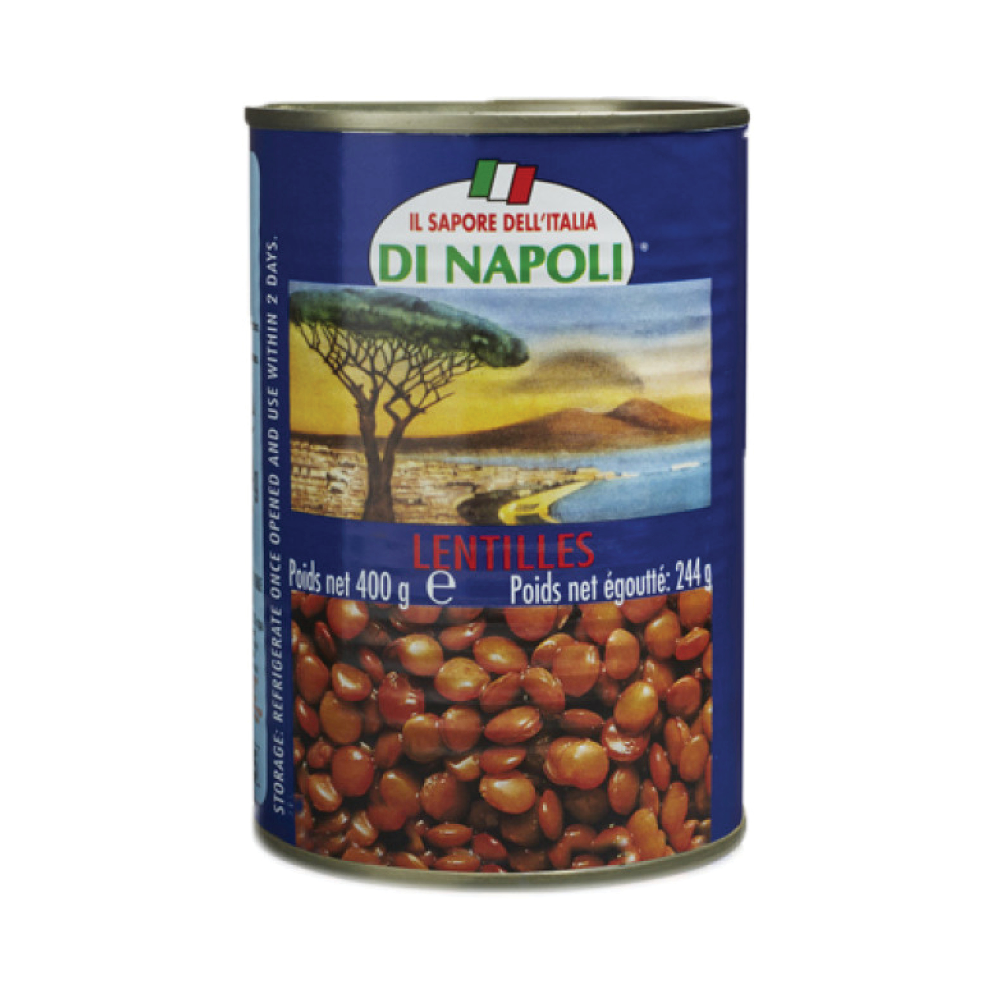LENTILS IN BRINE 400G BRAVO CHEF