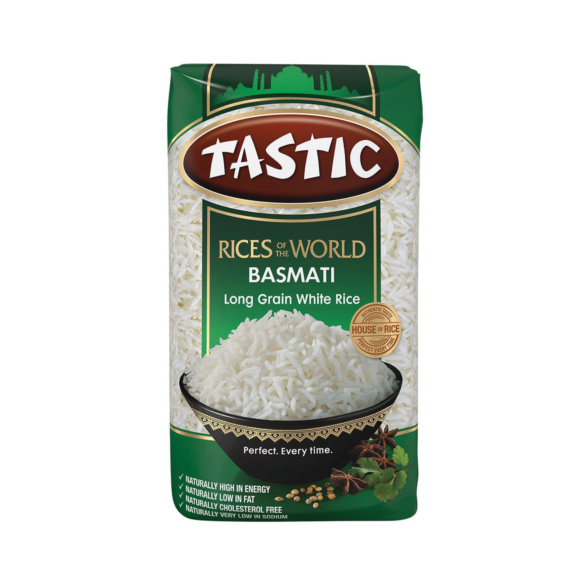 RICE BASMATI 1KG TASTIC 