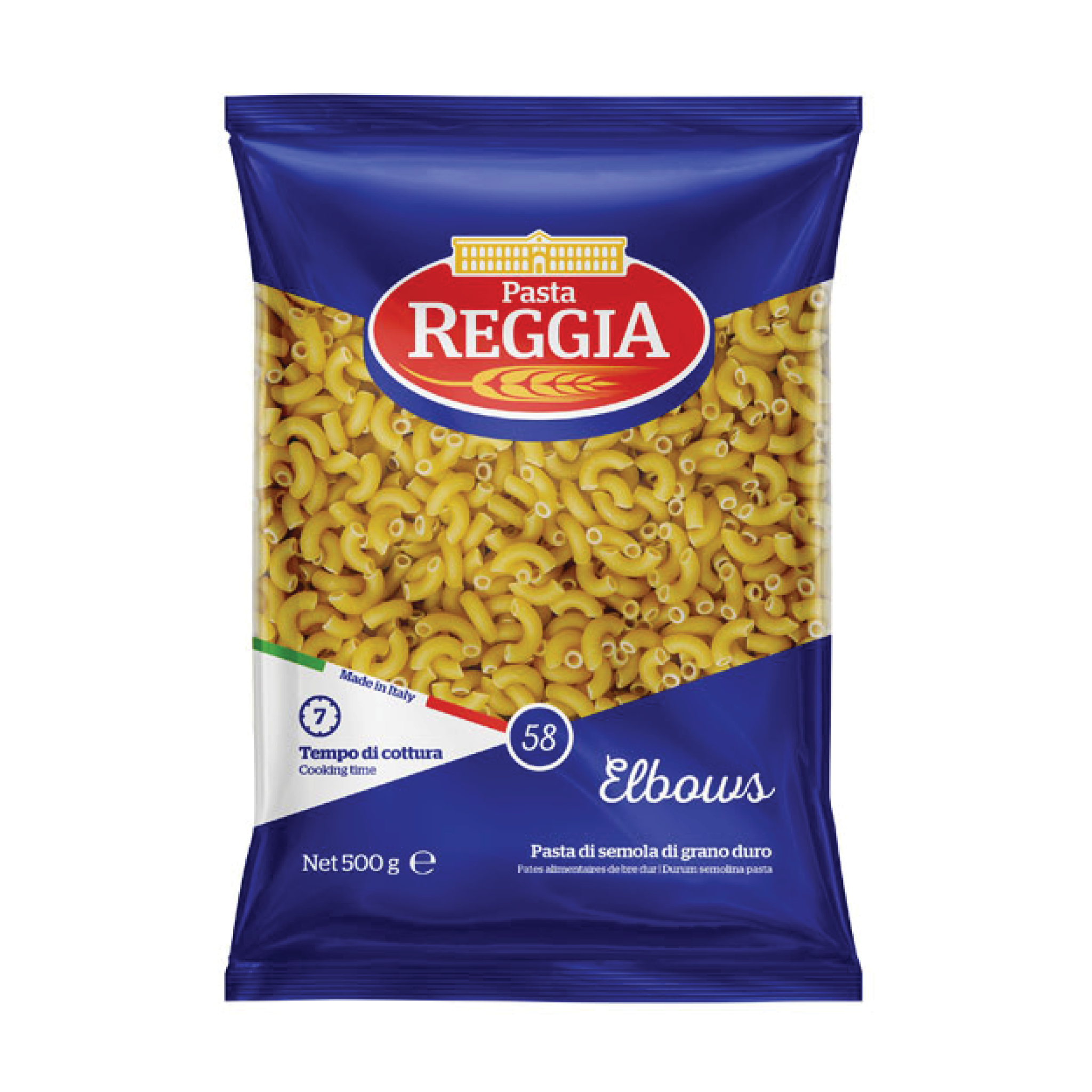 PASTA MACARONI F&M 500G (20) 