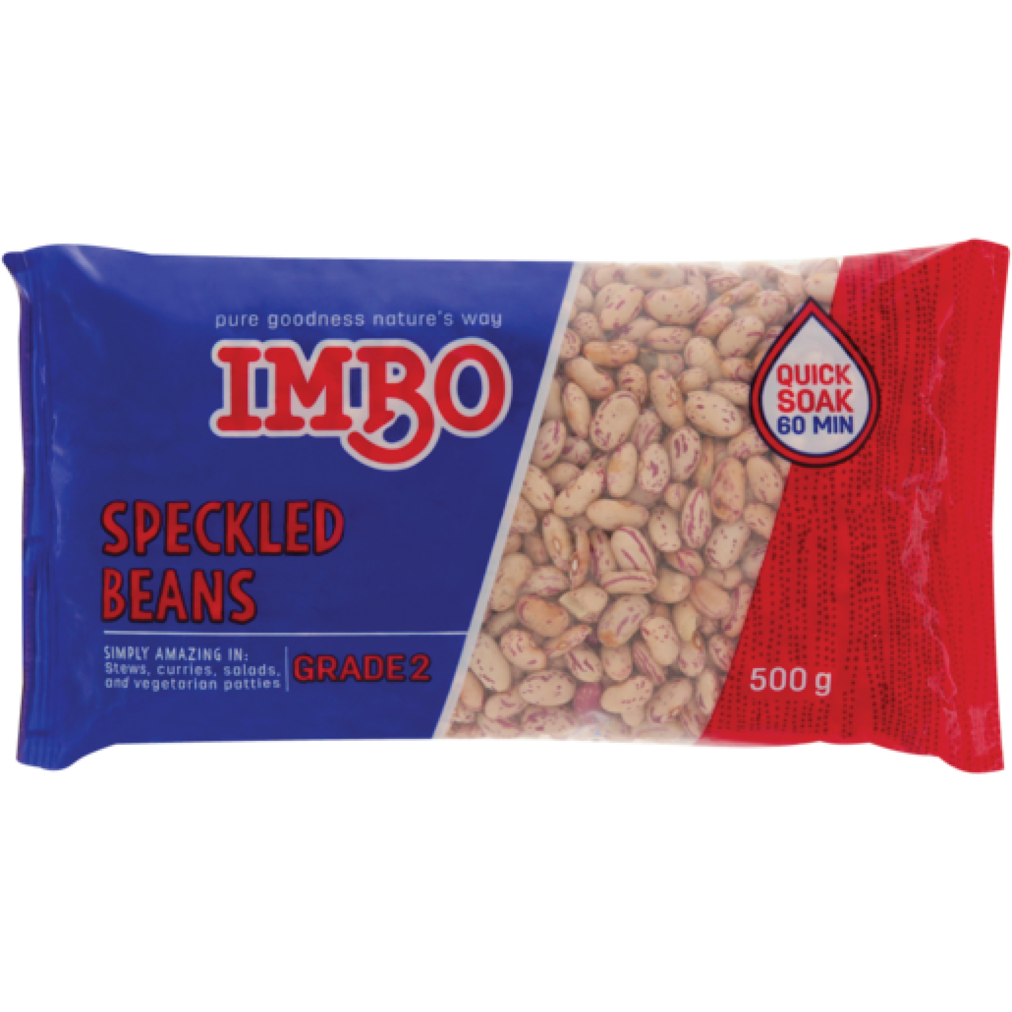 BEANS RED SPECKLED 1KG (RED SUGAR BEANS)