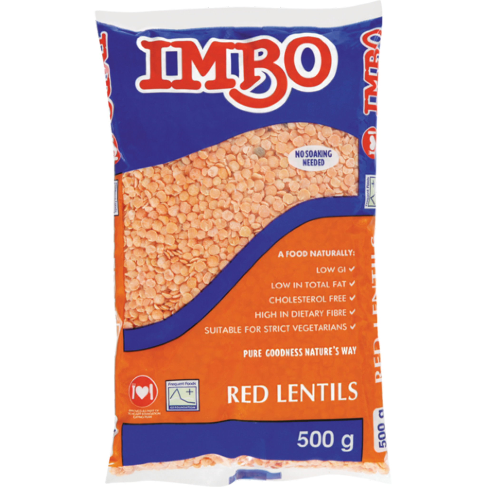LENTILS RED  IMBO 500G 