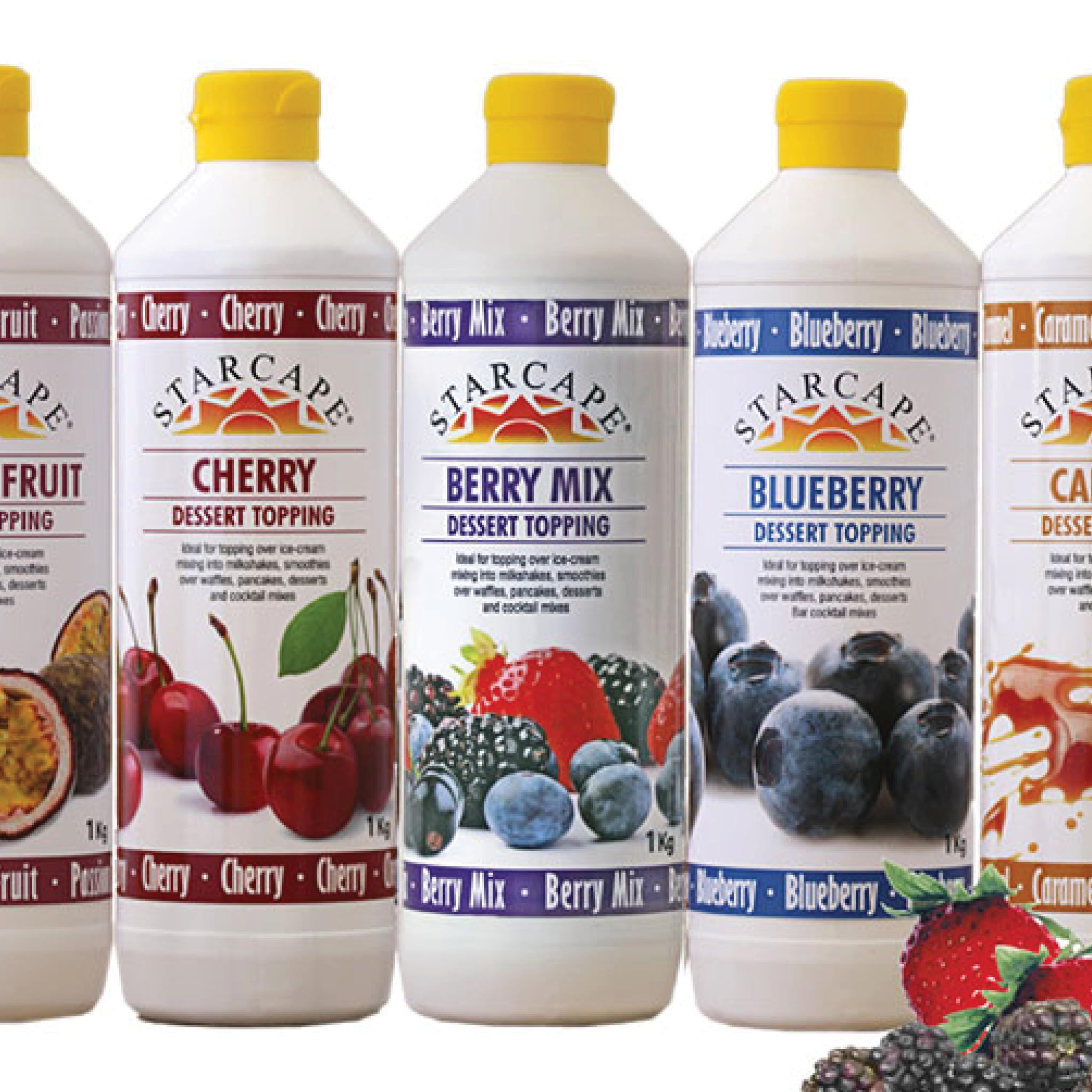 DESSERT TOPPING MIXED BERRY 1L
