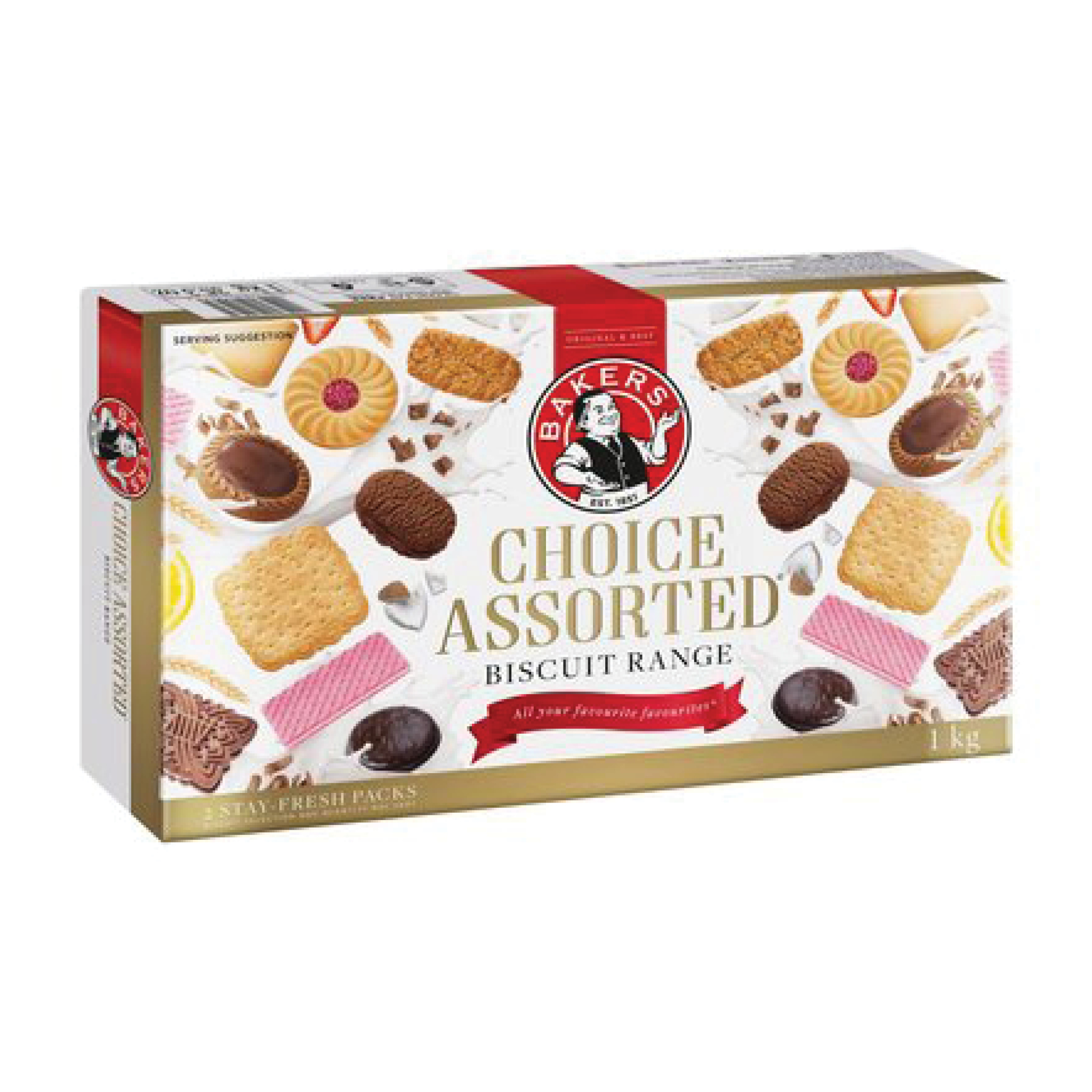 BISCUITS CHOICE ASSORTED 1KG (352)