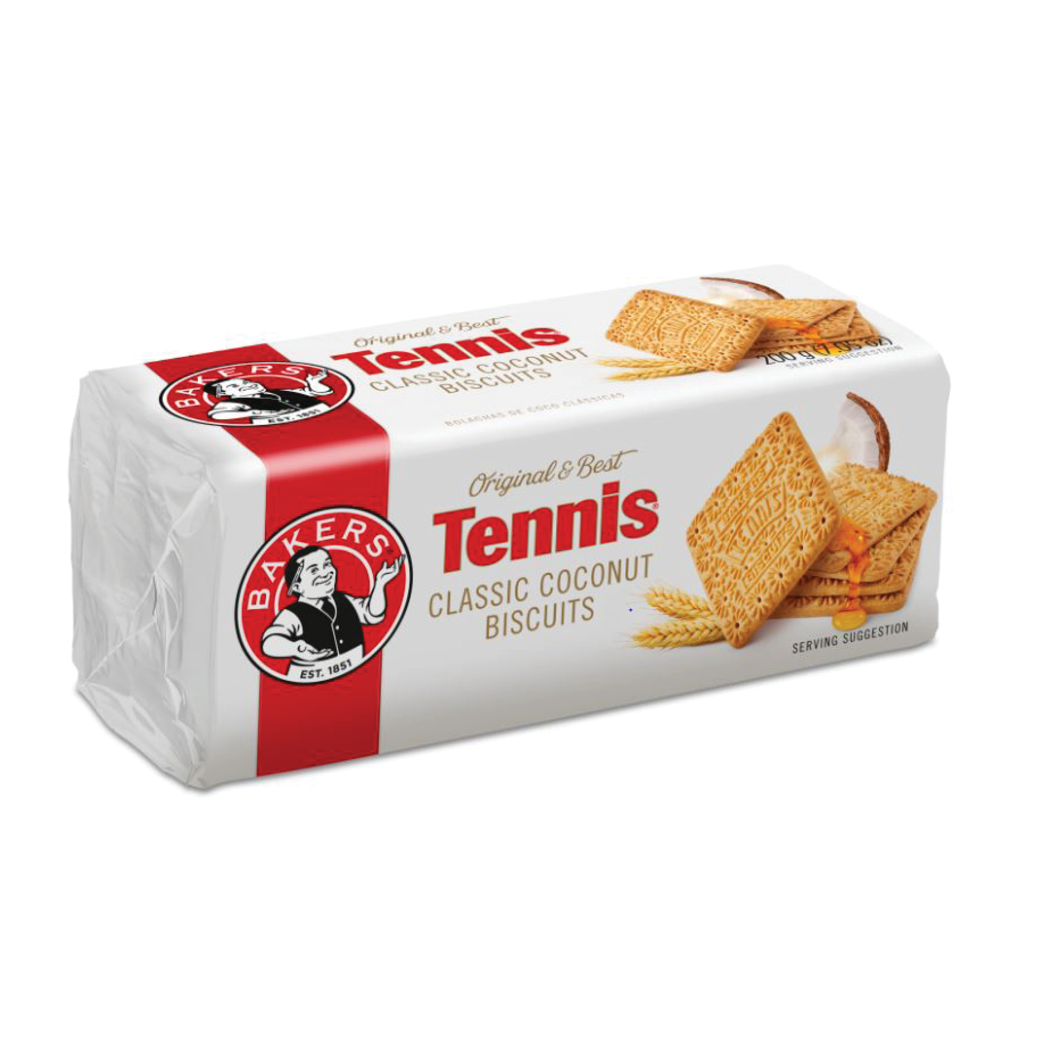 BISCUITS TENNIS (BAKERS) 200G CARAMEL