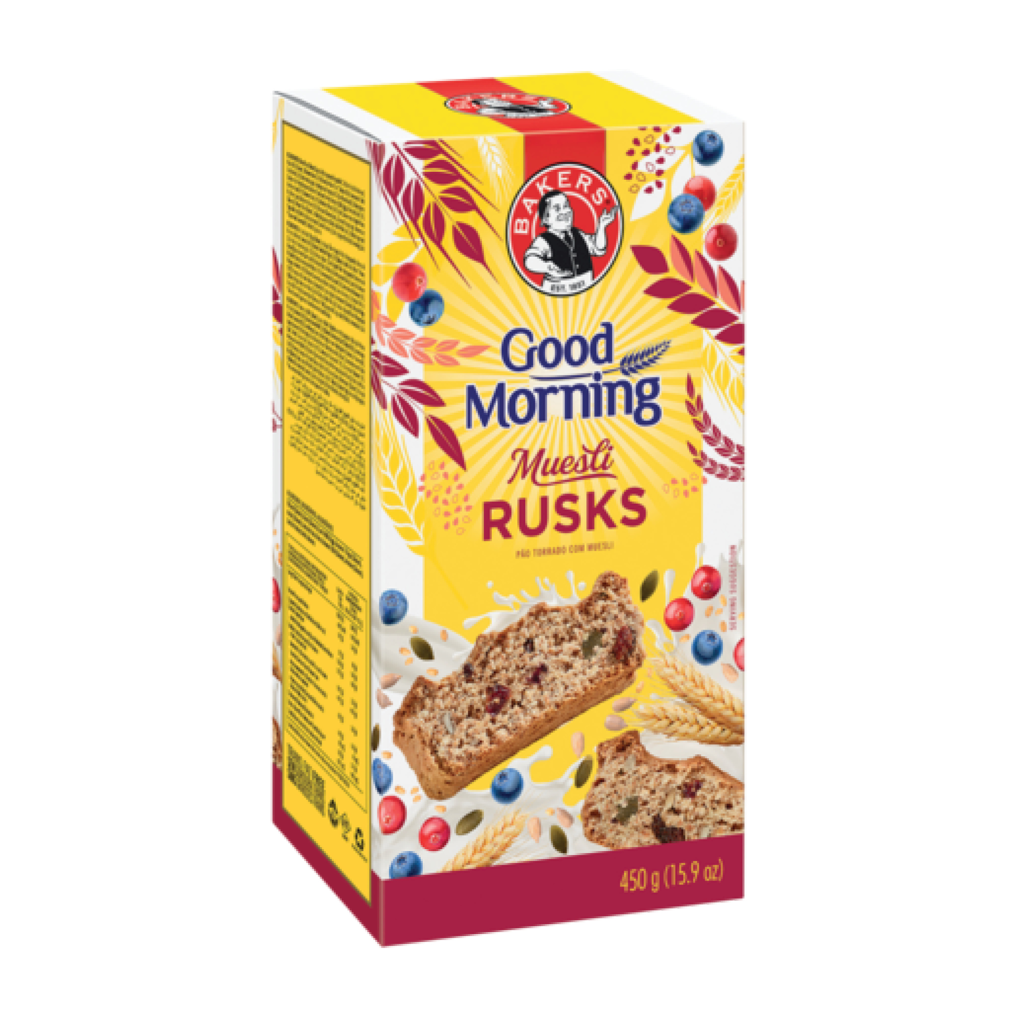 RUSKS OUMA MUESLI 450G (12) 