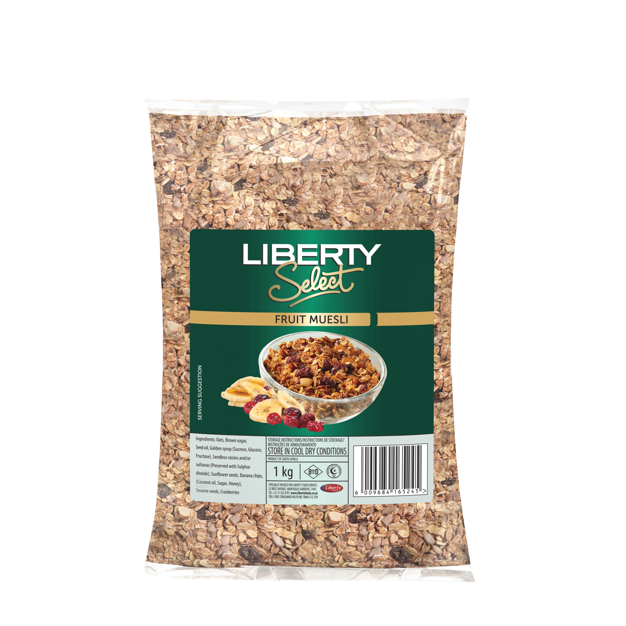 MUESLI ORIGINAL NUTTY 1KG 