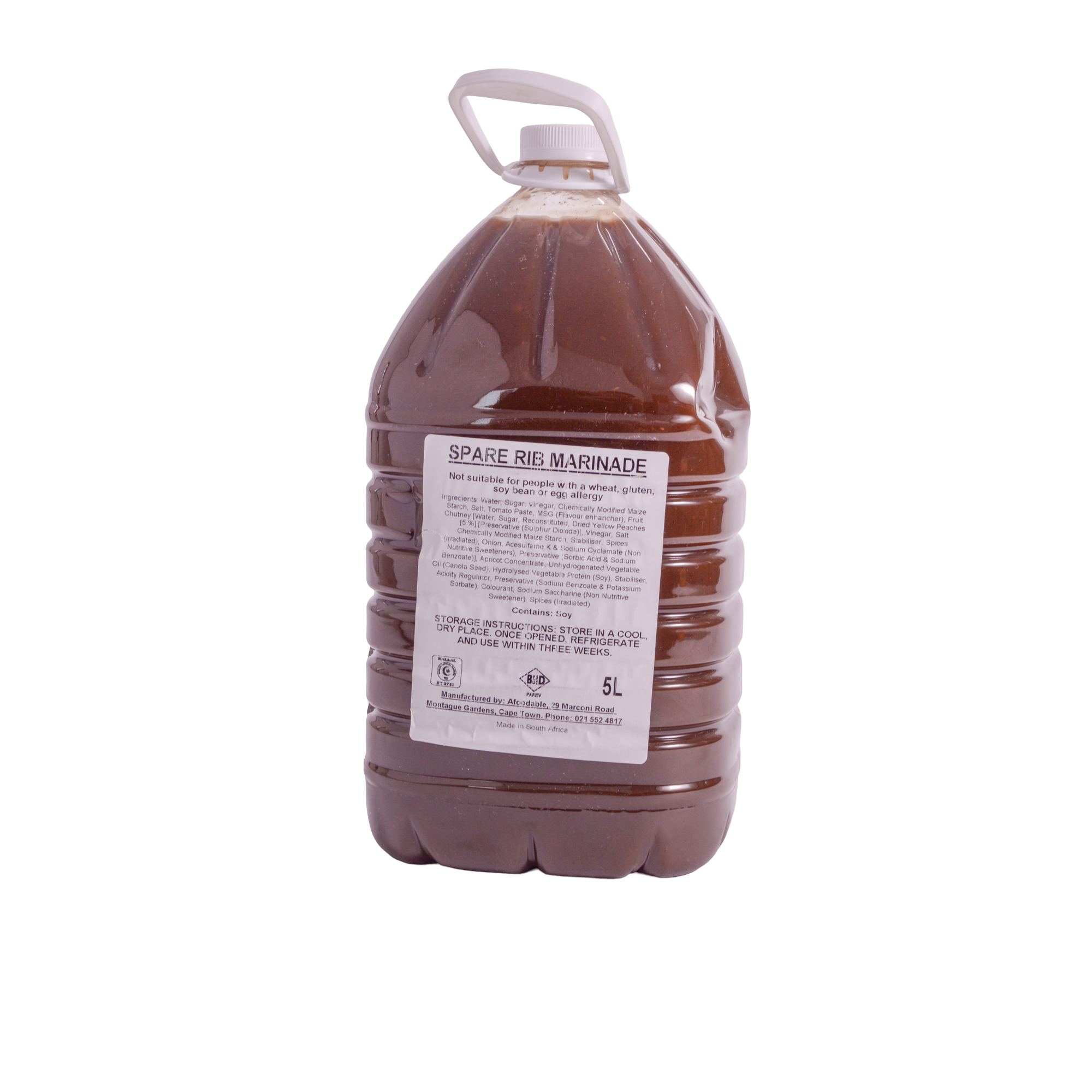 SAUCE RIB MARINADE 5LT (ST LOUIS)