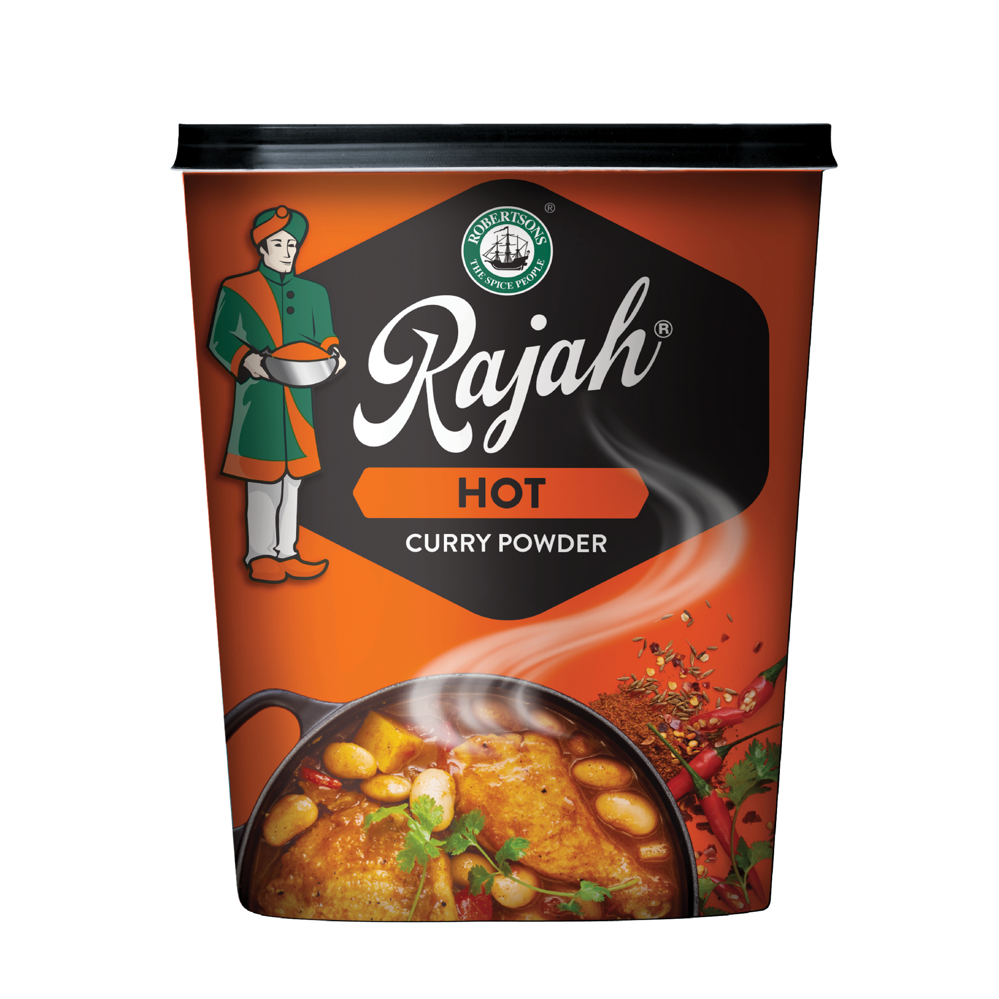 ROBERTSONS RAJAH HOT 800G TUB