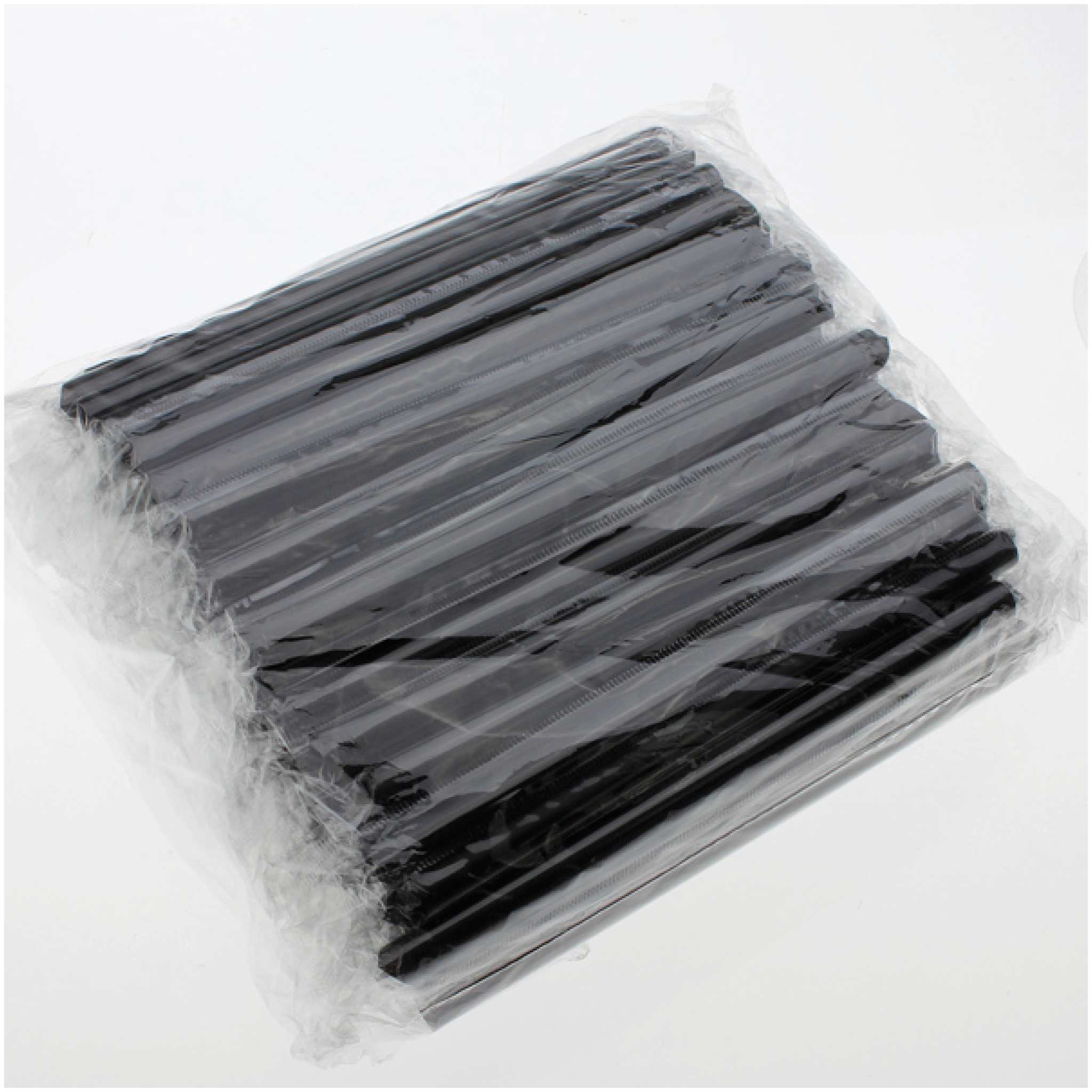 STRAWS PAPER BLACK (50S) 