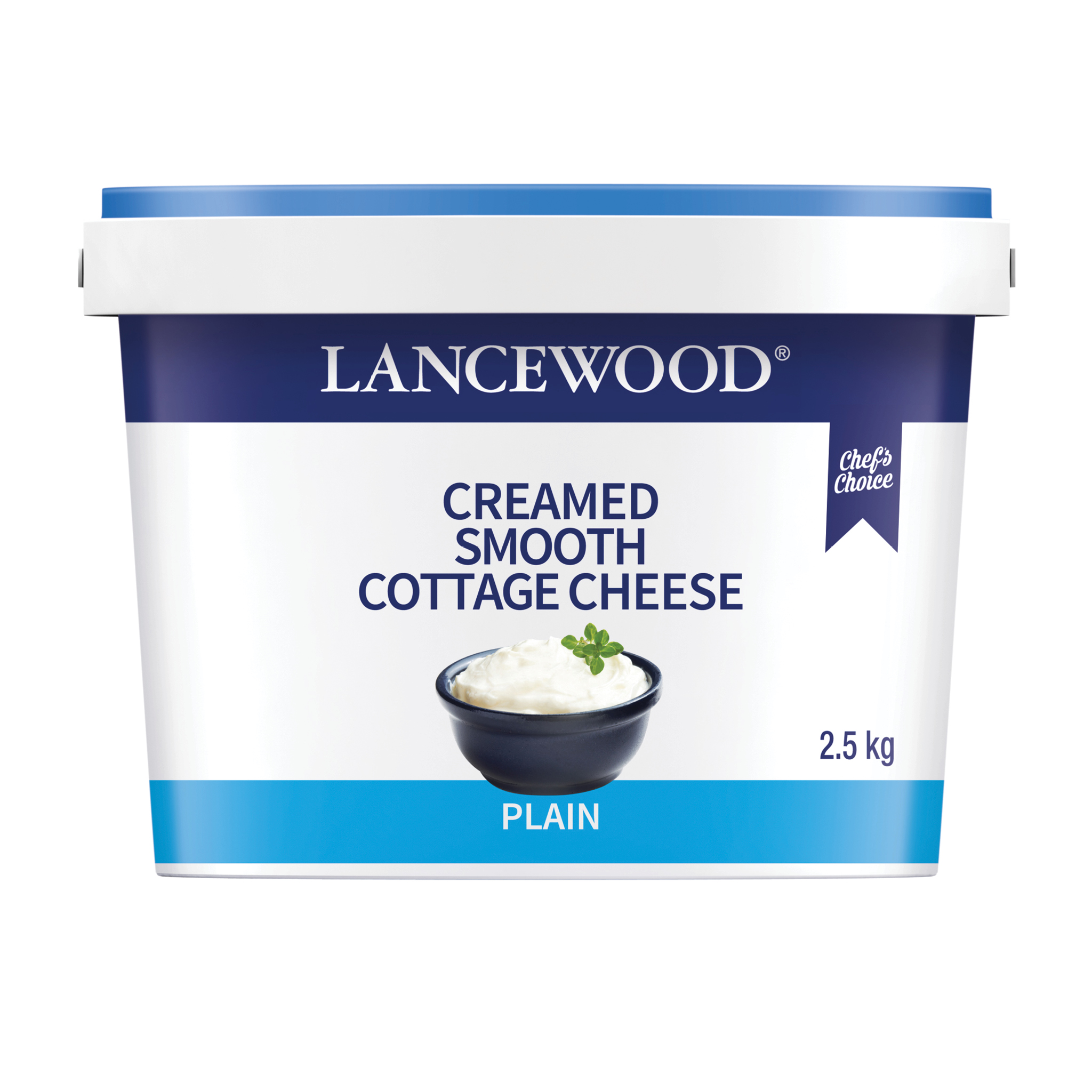 COTTAGE CHEESE SMOOTH CREAMED BUCKET 2.5KG(FAIRVIEW)