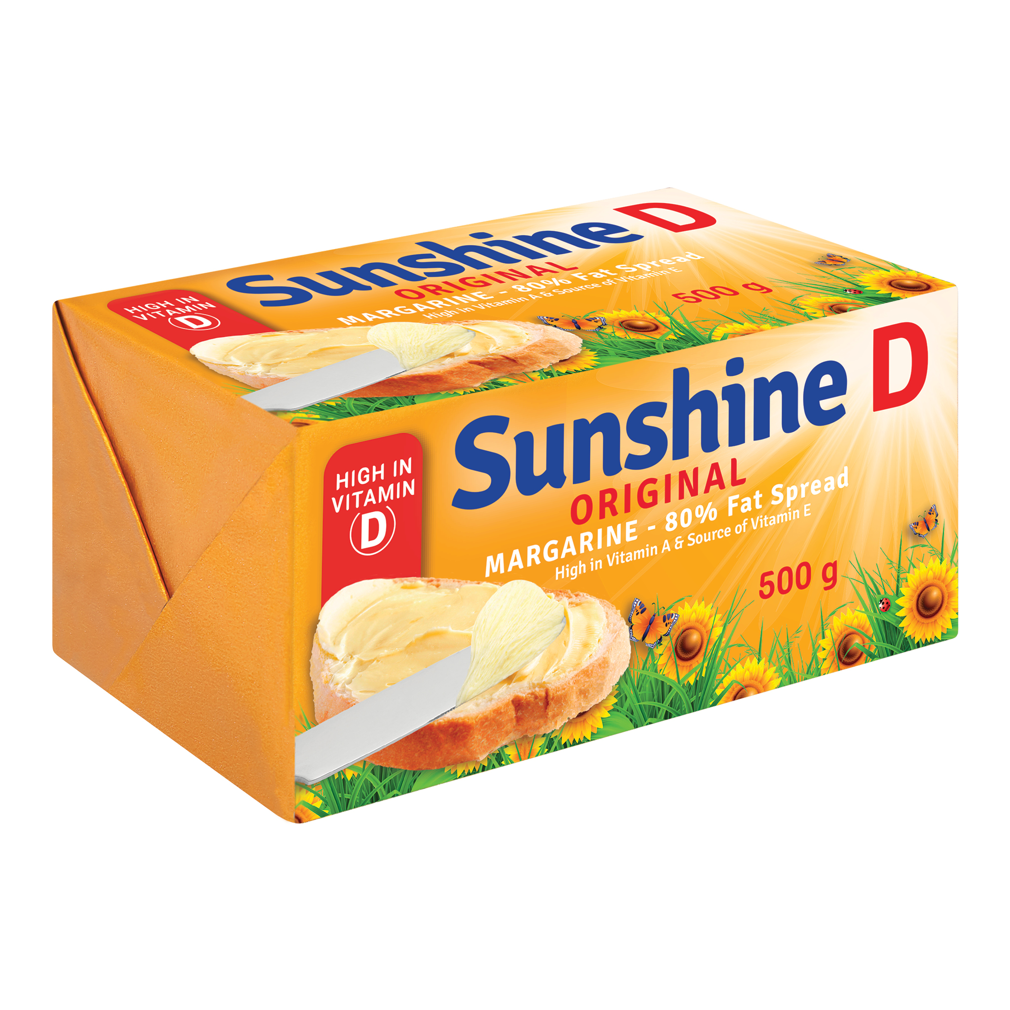 BUTTER SUNSHINE MARGARINE 500G ORIGINAL