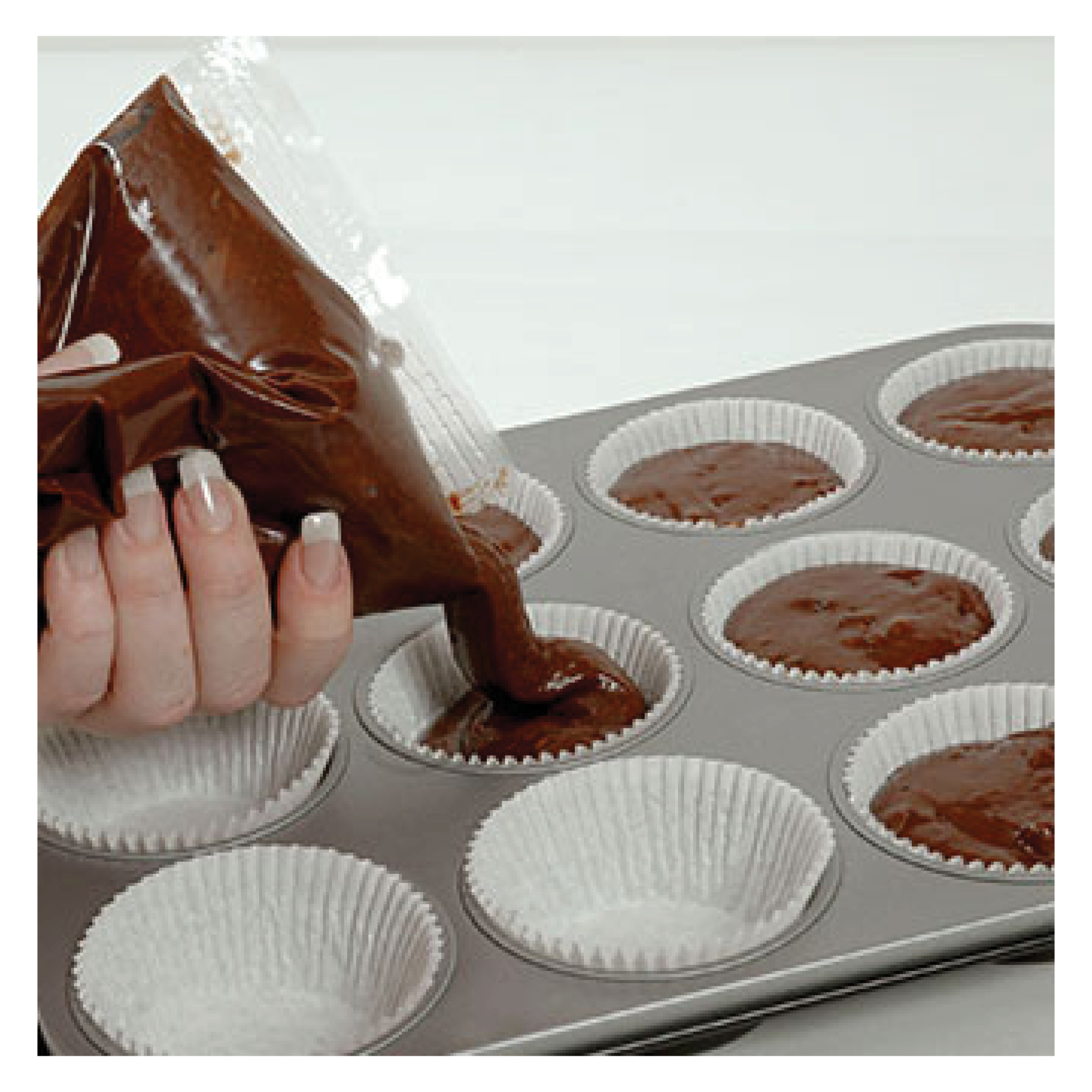 MUFFIN READY MADE CHOC CHIP (60X110G)(MSCSO)(PITS)