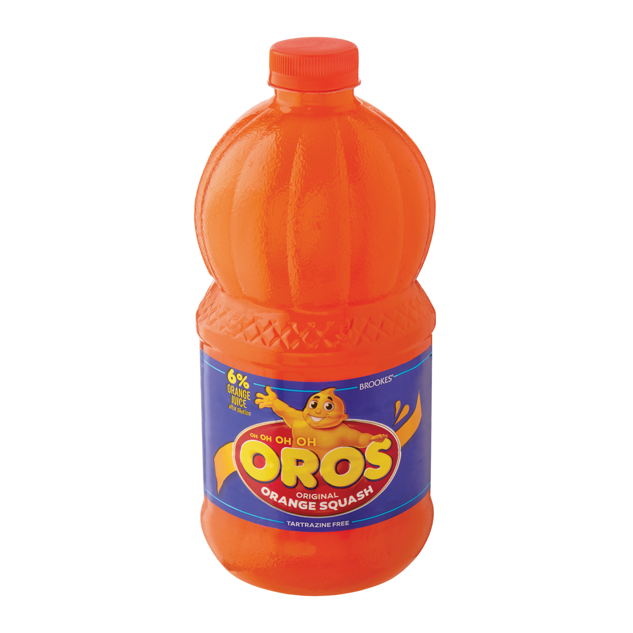OROS SQUASH ORANGE (BROOKES) 2L