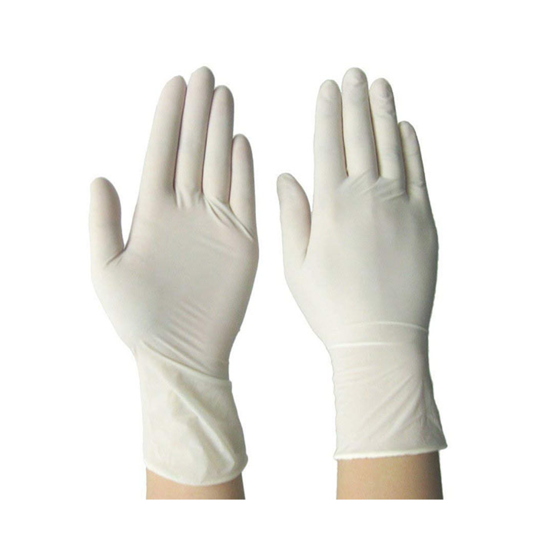 GLOVES EXAMINATION LATEX (100 S) MEDIUM