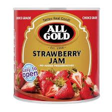 JAM STRAWBERRY ALL GOLD 900GR 