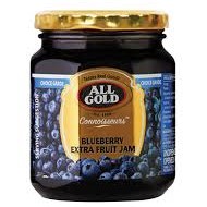 JAM BLUEBERRY ALL GOLD 320G 