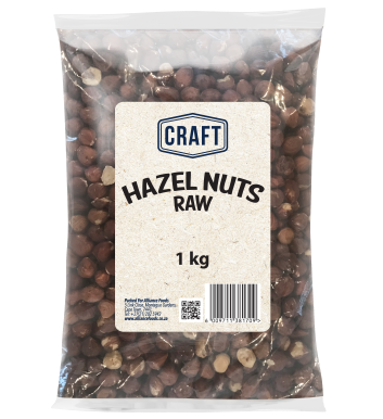 HAZEL NUTS REDSKIN RAW 1KG 