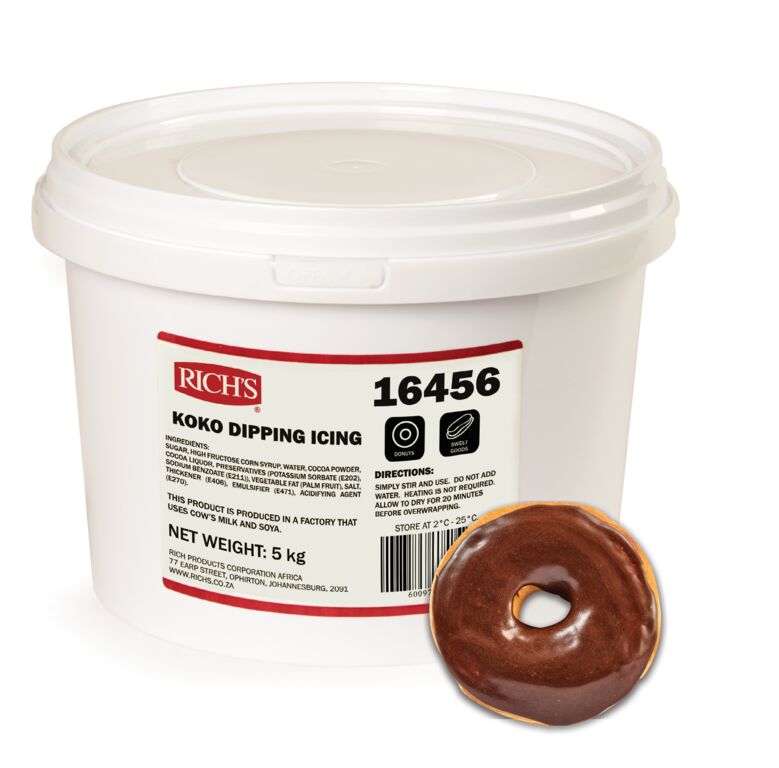 KOKO DIPPING ICING 5KG RICHS (RSPO-MB+RA) 5KG (16456)