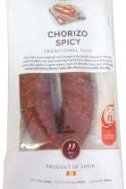 CHORIZO SAUSAGE RDW +-250G 