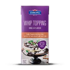 CREAM MILLAC WHIP TOPPING MULTIPURPOSE 1L