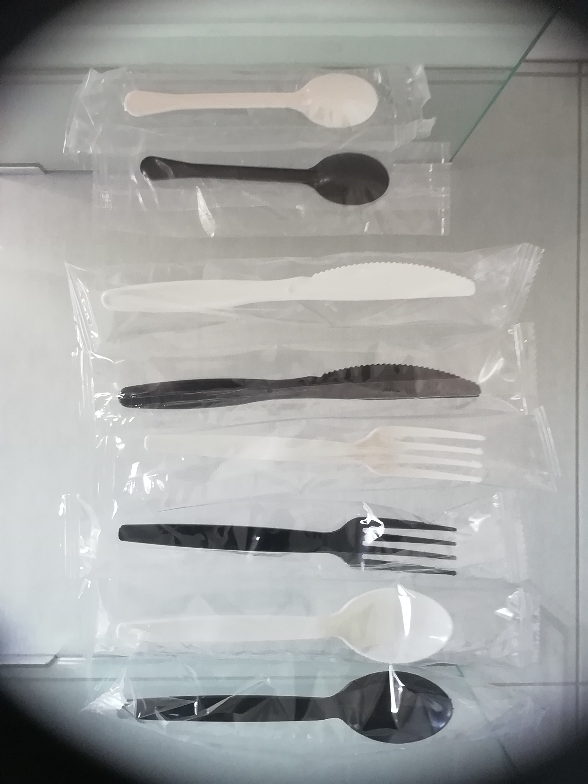 PLASTIC SPOON DESSERT  (250S) INDIVIDUALL WRAPPED