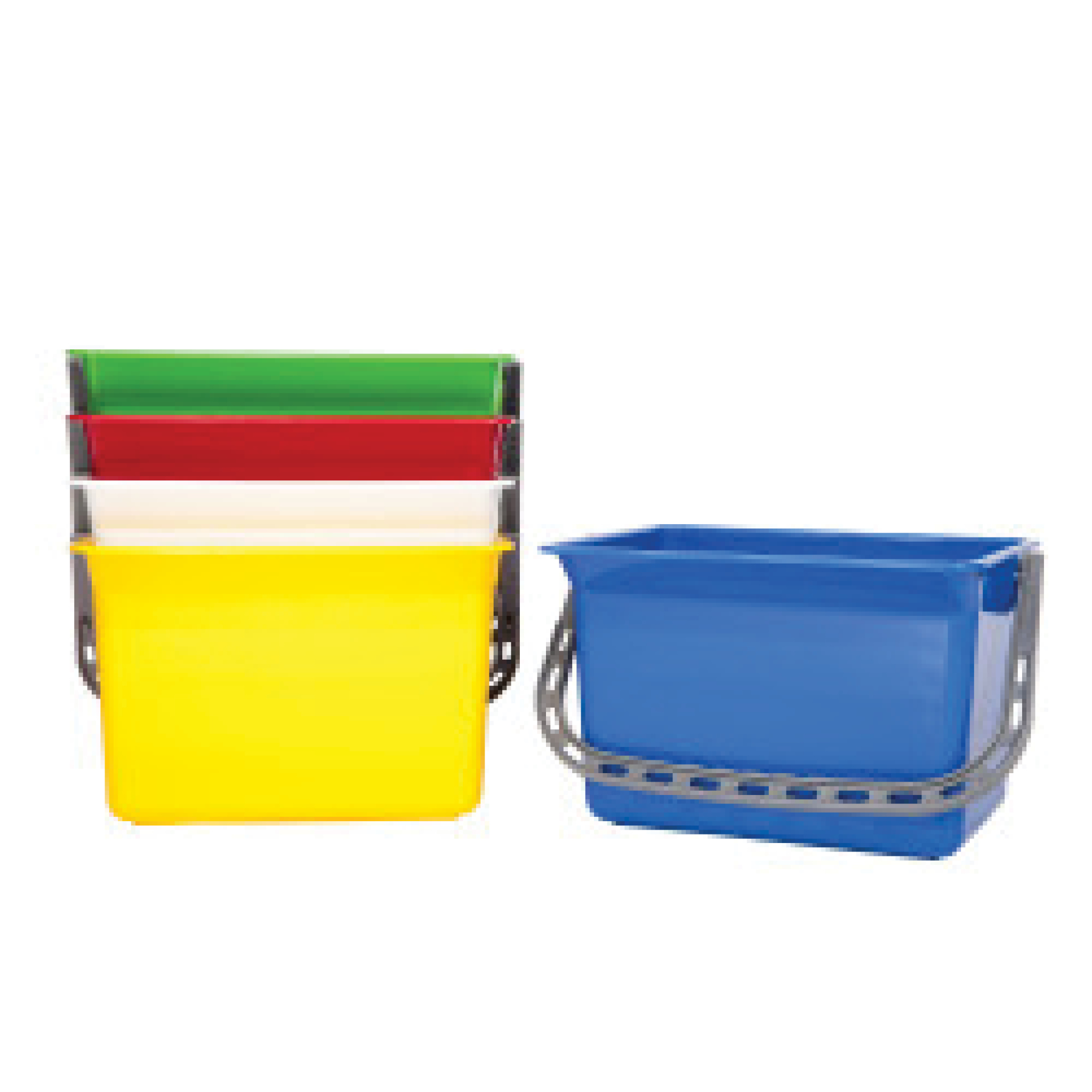 BUCKET PLASTIC BLACK HEAVY DUTY 6LT RECT (JABU-1007)