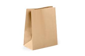 BROWN PAPER BAGS KRAFT MEDIUM (250S) SHOPPER