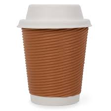 RIPPLE CUP LIDS 250ML WHITE (500) (L 1306)(L816L)