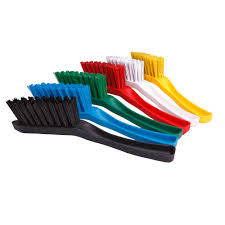 SCRUB BRUSH SLIMLINE SOFT BRISTLE WHITE 300MM (SSS0300)