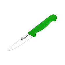 KNIFE PARING VICT SERRATED BLA CK 100MM(KNV9110)