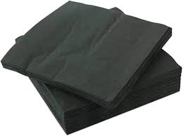 AIRLAID NAPKIN COCKTAIL 20X20 CM WHITE (BOX OF 2000)