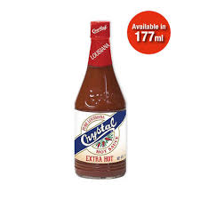 CRYSTAL SAUCE EXTRA HOT RED RED CAP 177ML