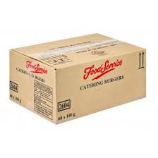 BURGER BEEF PATTY I&J 6KG (60X100G)