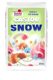 SUGAR CASTOR (FIRST) 25KG 