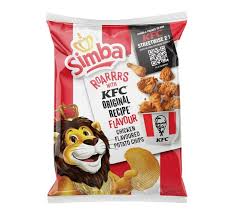 CHIPS SIMBA HOT WINGS 120G (976)