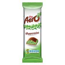 CHOCOLATE NESTLE AERO PEPPERMINT BAR 24X85G (BOX)